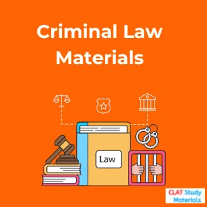 Criminal Law Materials