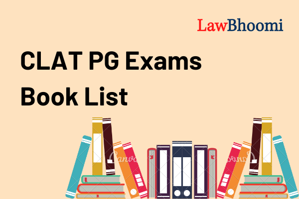 CLAT PG Exams Book List