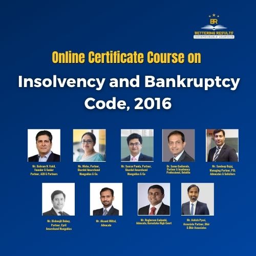 Insolvency and Bankruptcy Code Course BR Side Banner