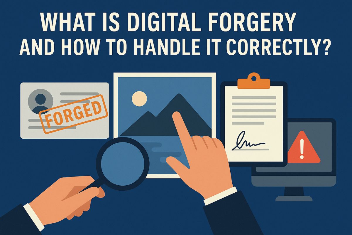 What is Digital Forgery and How to Handle it Correctly?