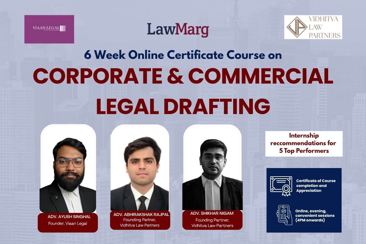 Online Certificate Course on Corporate and Commercial Legal Drafting ...