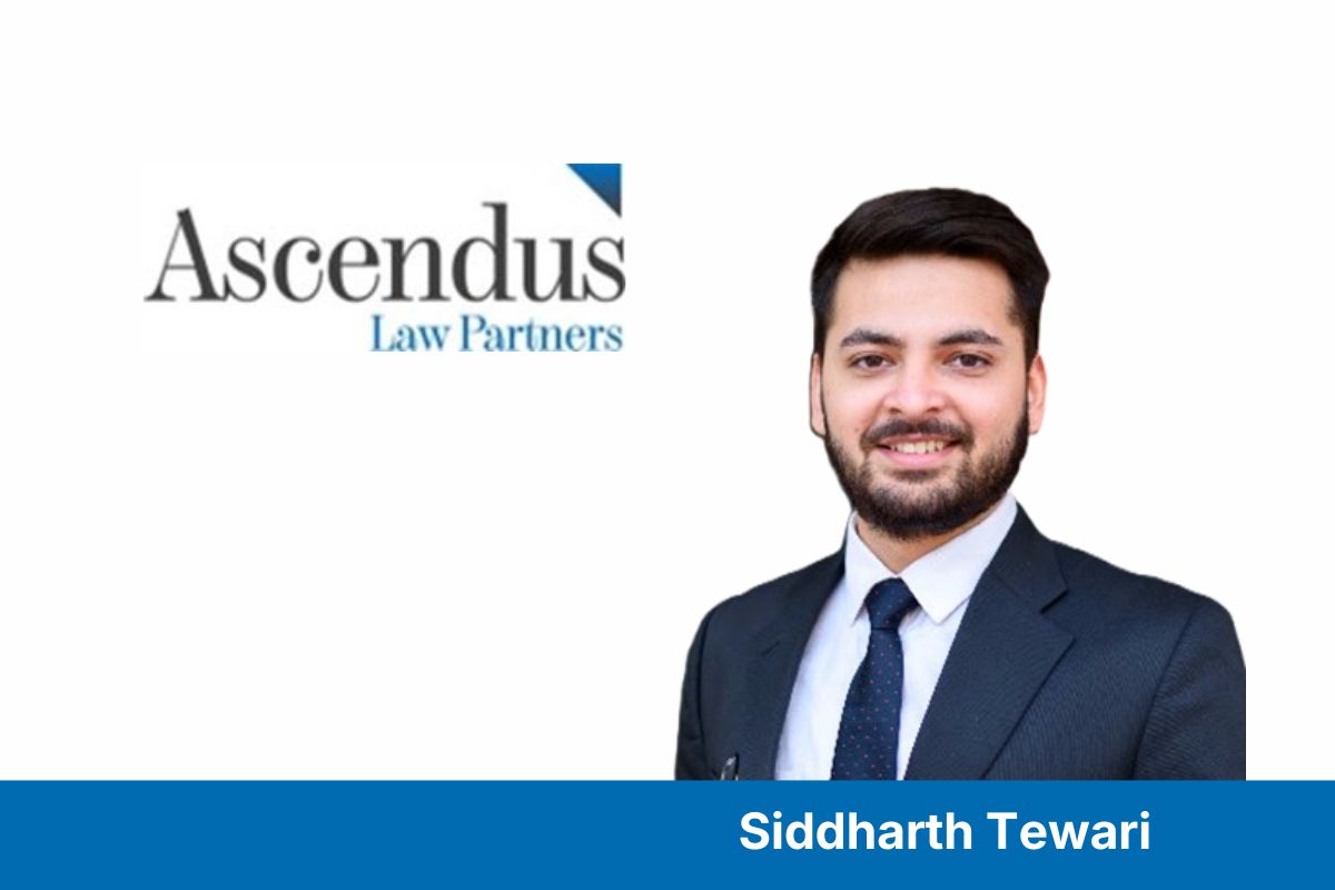 Ascendus Law Partners Elevates Siddharth Tewari as Partner
