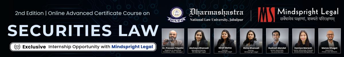 DNLU Securities Law Header Banner