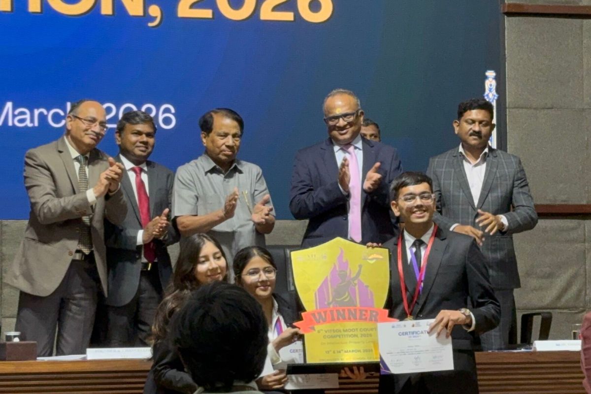 NLSIU Team Wins Top Honours at 6th VITSOL Moot Court Competition 2026