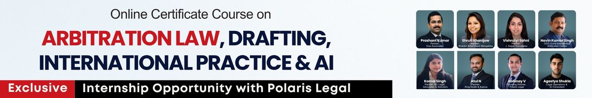 Arbitration Law, International Practice, Drafting and AI Course by IALA