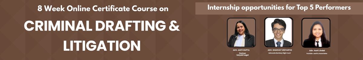 Criminal Drafting Course