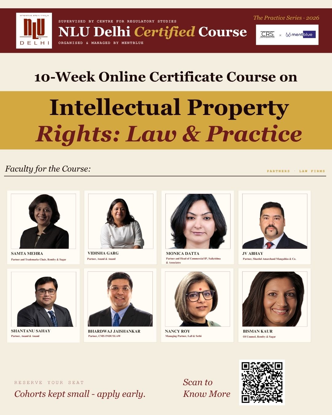 IPR Batch 2 Course NLUD