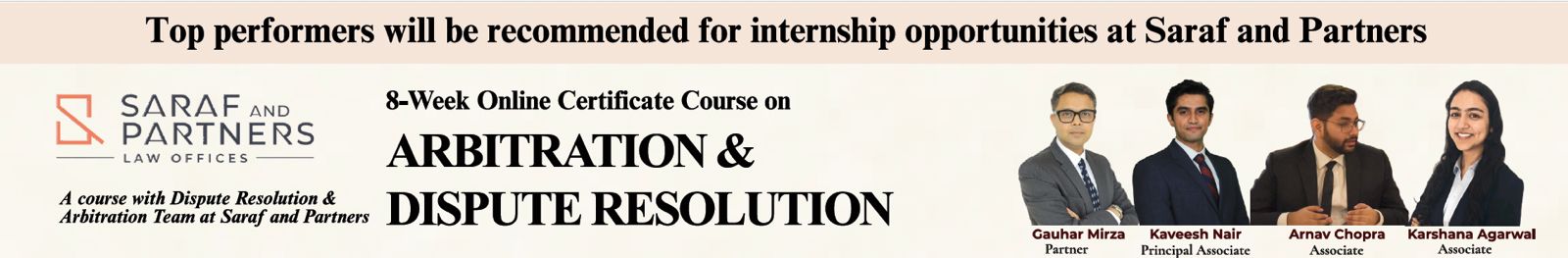 ”Arbitration Course